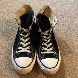 Converse Chuck Taylor All Star High Tops In black Size 10